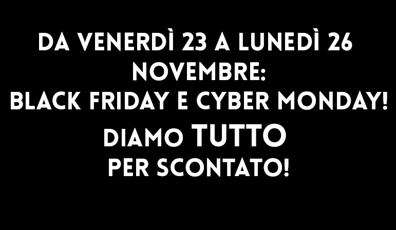 Immagine di Black Friday & Cyber Monday