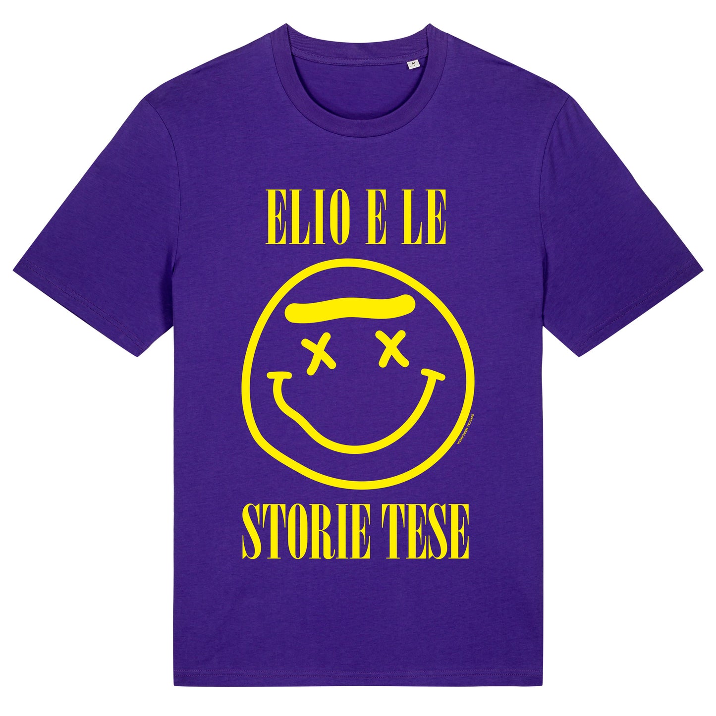 T-shirt Grunge viola