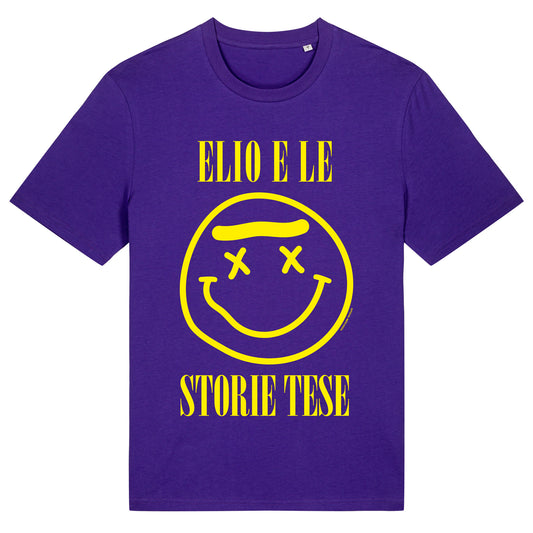T-shirt Grunge viola