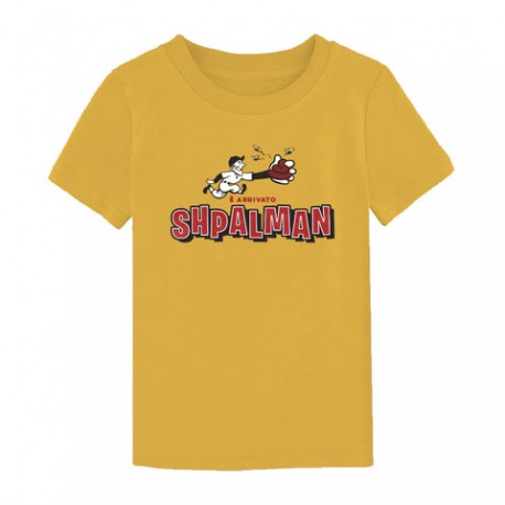 T-shirt Shpalman (Bimbo) - gialla