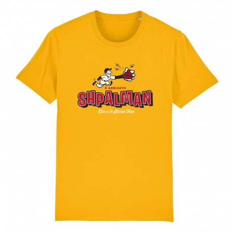 T-shirt Shpalman gialla (versione adulto)
