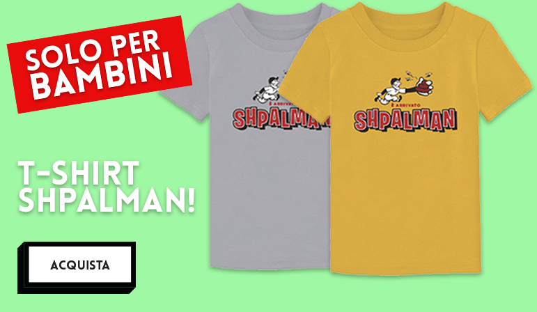 Le t-shirt Shpalman solo per bambini!